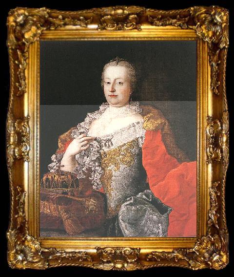 framed  MEYTENS, Martin van Queen Maria Theresia sg, ta009-2